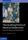 Cover: Quilting Points of Musical Modernism - Cambridge University Press