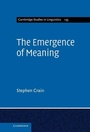 Cover: Emergence of Meaning - Cambridge University Press