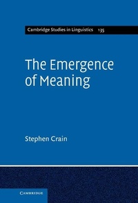 Enlarge image Cover: Emergence of Meaning - Cambridge University Press
