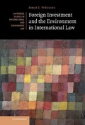 Cover: Foreign Investment and the Environment in International Law - Cambridge University Press