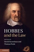 Cover: Hobbes and the Law - Cambridge University Press