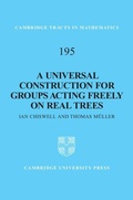 Cover: Universal Construction for Groups Acting Freely on Real Trees - Cambridge University Press