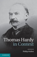 Cover: Thomas Hardy in Context - Cambridge University Press