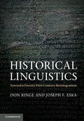 Cover: Historical Linguistics - Cambridge University Press
