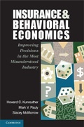 Cover: Insurance and Behavioral Economics - Cambridge University Press