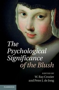 Cover: Psychological Significance of the Blush - Cambridge University Press