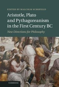 Cover: Aristotle, Plato and Pythagoreanism in the First Century BC - Cambridge University Press