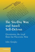 Cover: Six-Day War and Israeli Self-Defense - Cambridge University Press