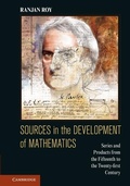 Cover: Sources in the Development of Mathematics - Cambridge University Press