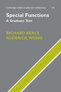 Cover: Special Functions - Cambridge University Press