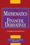 Cover: Mathematics of Financial Derivatives - Cambridge University Press