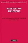 Cover: Aggregation Functions - Cambridge University Press