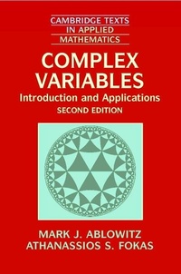 Enlarge image Cover: Complex Variables - Cambridge University Press