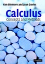 Cover: Calculus: Concepts and Methods - Cambridge University Press