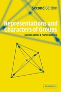 Cover: Representations and Characters of Groups - Cambridge University Press