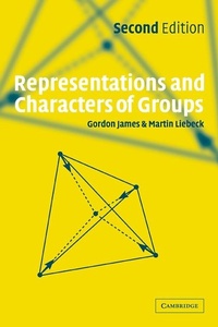 Enlarge image Cover: Representations and Characters of Groups - Cambridge University Press