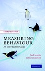 Cover: Measuring Behaviour - Cambridge University Press