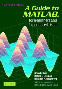 Enlarge image Cover: Guide to MATLAB - Cambridge University Press