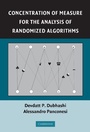 Cover: Concentration of Measure for the Analysis of Randomized Algorithms - Cambridge University Press