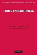 Cover: Codes and Automata - Cambridge University Press