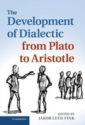 Cover: Development of Dialectic from Plato to Aristotle - Cambridge University Press