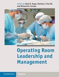 Cover: Operating Room Leadership and Management - Cambridge University Press