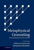 Cover: Metaphysical Grounding - Cambridge University Press
