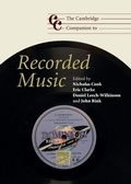 Cover: Cambridge Companion to Recorded Music - Cambridge University Press