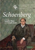 Cover: Cambridge Companion to Schoenberg - Cambridge University Press