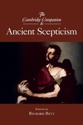 Cover: Cambridge Companion to Ancient Scepticism - Cambridge University Press