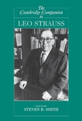 Cover: Cambridge Companion to Leo Strauss - Cambridge University Press