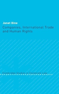 Enlarge image Cover: Companies, International Trade and Human Rights - Cambridge University Press