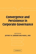 Cover: Convergence and Persistence in Corporate Governance - Cambridge University Press