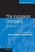 Cover: European Company: Volume 2 - Cambridge University Press