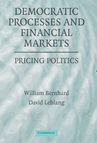 Enlarge image Cover: Democratic Processes and Financial Markets - Cambridge University Press