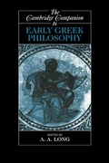 Cover: Cambridge Companion to Early Greek Philosophy - Cambridge University Press