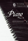 Cover: Cambridge Companion to the Piano - Cambridge University Press
