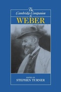 Cover: Cambridge Companion to Weber - Cambridge University Press