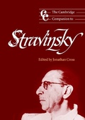 Cover: Cambridge Companion to Stravinsky - Cambridge University Press