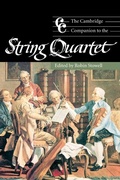 Cover: Cambridge Companion to the String Quartet - Cambridge University Press