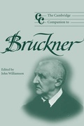 Cover: Cambridge Companion to Bruckner - Cambridge University Press