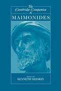Cover: Cambridge Companion to Maimonides - Cambridge University Press