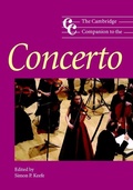Cover: Cambridge Companion to the Concerto - Cambridge University Press