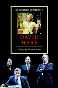 Cover: Cambridge Companion to David Hare - Cambridge University Press