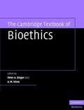 Cover: Cambridge Textbook of Bioethics - Cambridge University Press