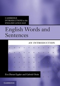 Cover: English Words and Sentences - Cambridge University Press