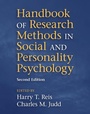 Cover: Handbook of Research Methods in Social and Personality Psychology - Cambridge University Press