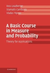 Enlarge image Cover: Basic Course in Measure and Probability - Cambridge University Press
