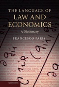 Cover: Language of Law and Economics - Cambridge University Press