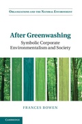 Cover: After Greenwashing - Cambridge University Press